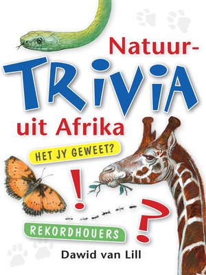 cover image of Natuurtrivia Uit Afrika